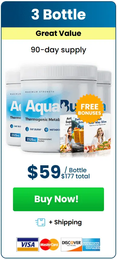 aqua burn price
